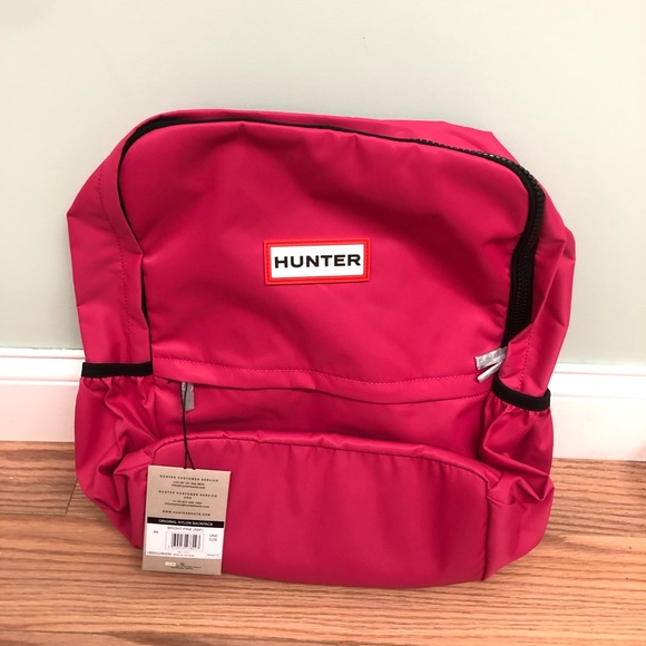 Hunter Handbags - Hunter | Nylon Backpack | Bright Pink | OS